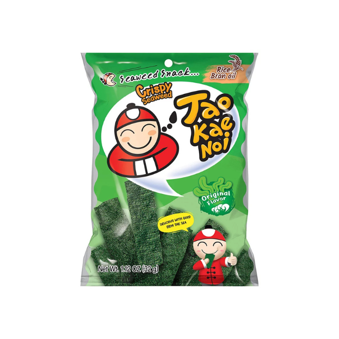 Tao Kae Noi Chips d'algues nori goût original 32g