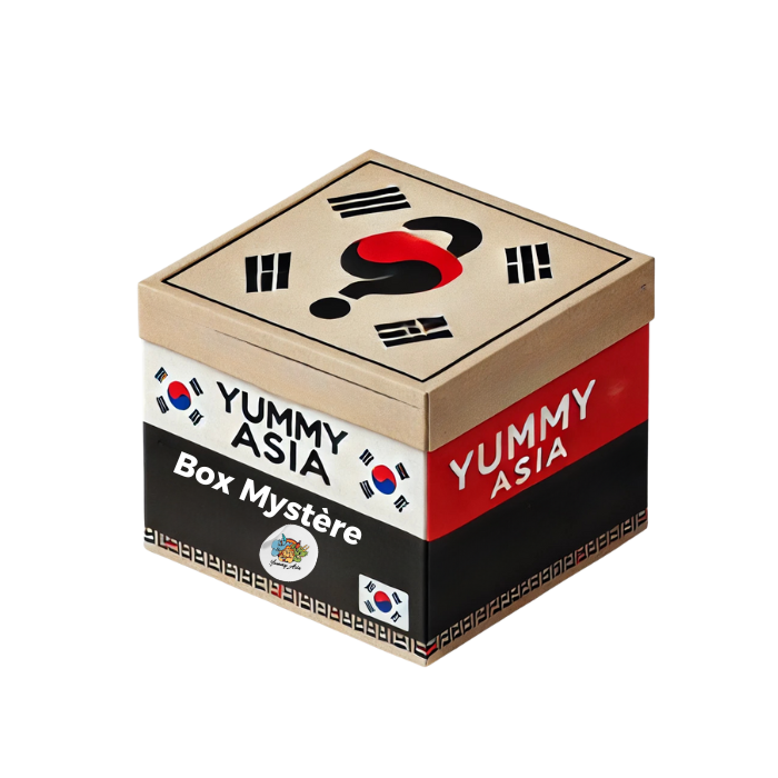 La box mystère Corée - Une surprise 100% K-food (sélectionnée par l'équipe Yummy Asia)