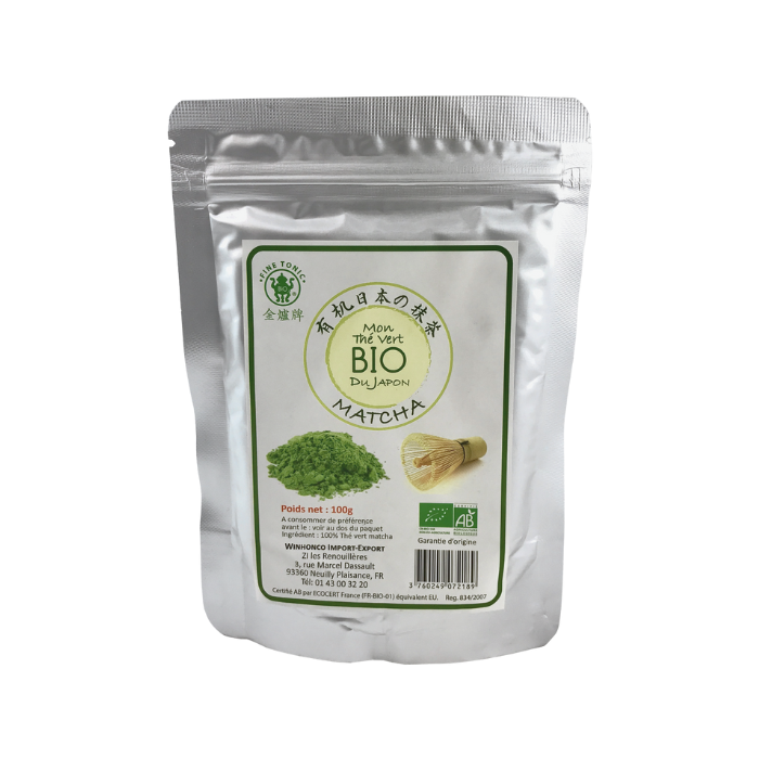 đż ThĂ© Vert Matcha Bio en poudre - 80 g