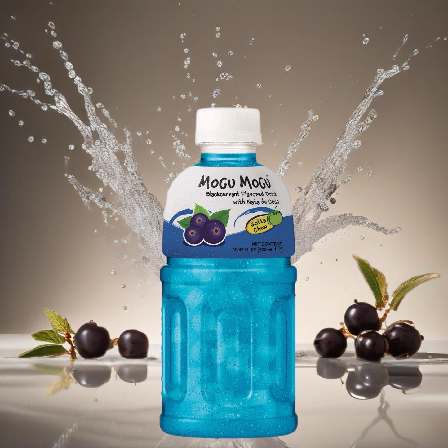 MOGU MOGU goût cassis et nata de coco 320 ml