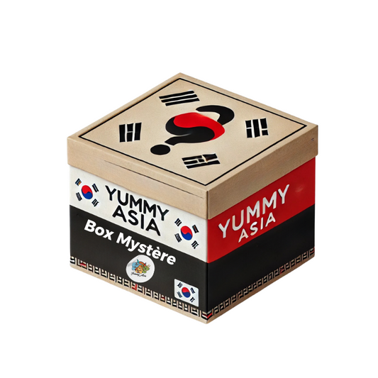 La box mystère Corée - Une surprise 100% K-food (sélectionnée par l'équipe Yummy Asia)
