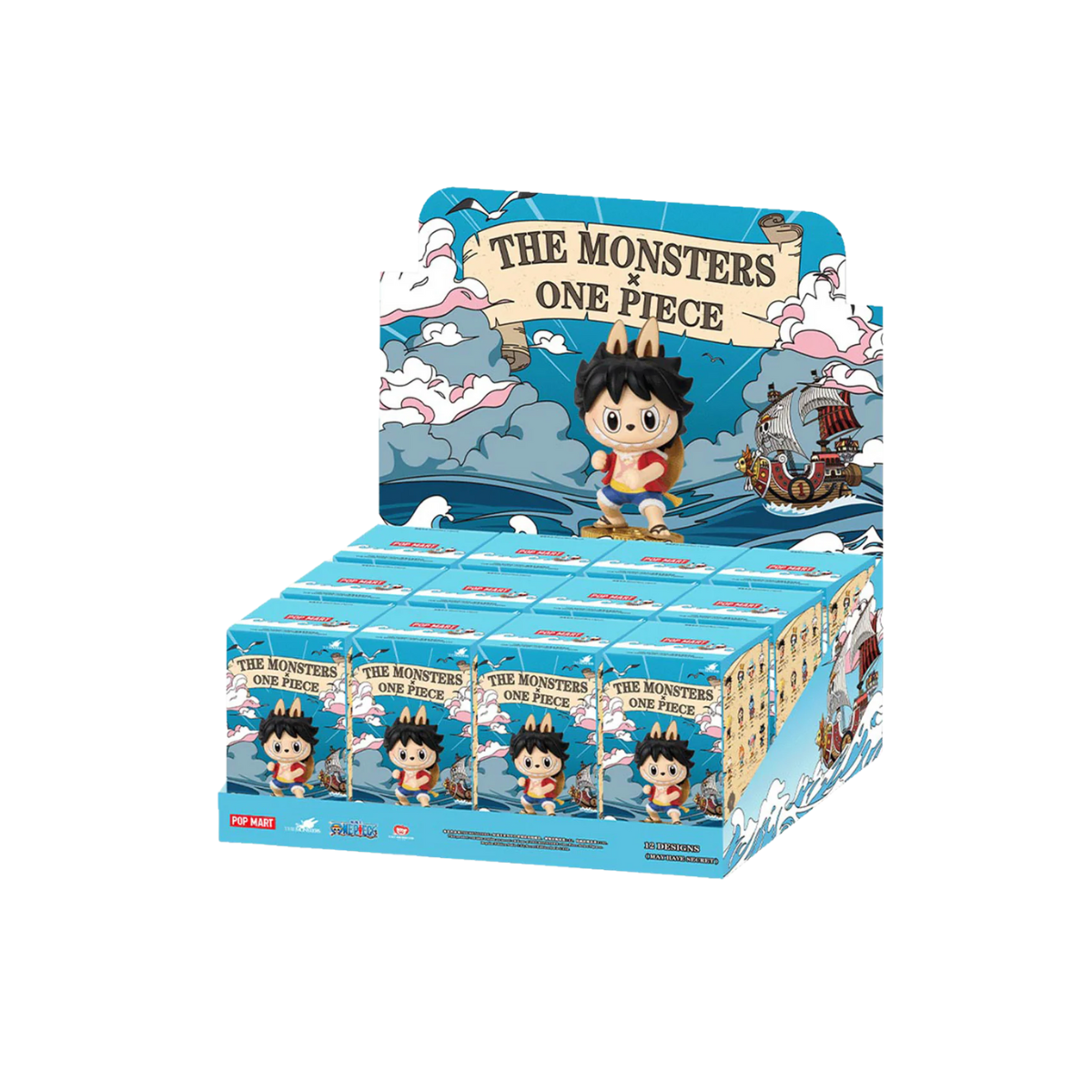🏴‍☠️Pop Mart Labubu The Monsters × One Piece – Blind Box Collector (1 figurine surprise)