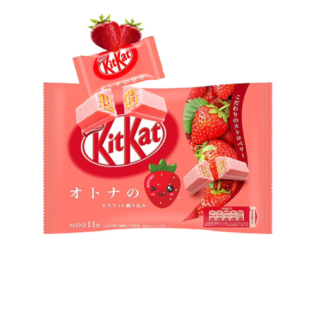 Kit Kat Fraise – Édition Japonaise 🍓🍫