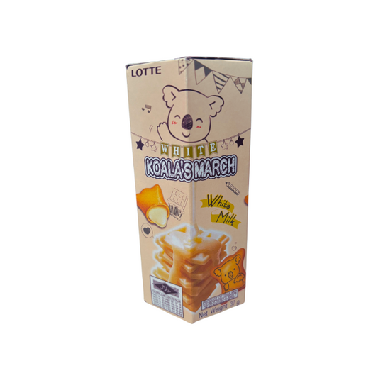 Lotte Koala's march biscuit saveur crème de lait blanc 37g