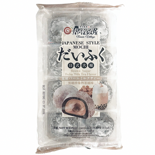Mochi Japonais Brown Sugar Boba Milk Tea – Taiwan Village 240g