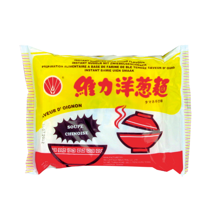 Nouilles instantanées saveur oignon WEI LIH 85g