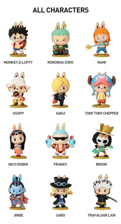 🏴‍☠️Pop Mart Labubu The Monsters × One Piece – Blind Box Collector (1 figurine surprise)