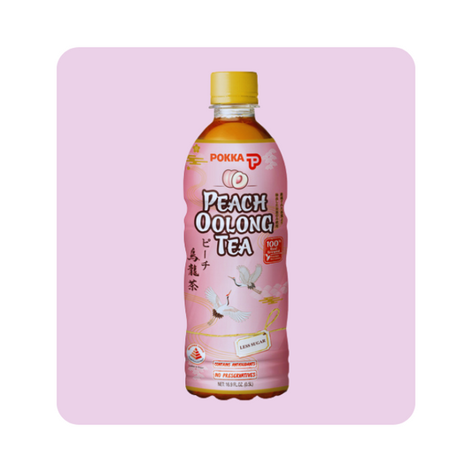 Pokka thé glacé Oolong à la pêche 500 ml