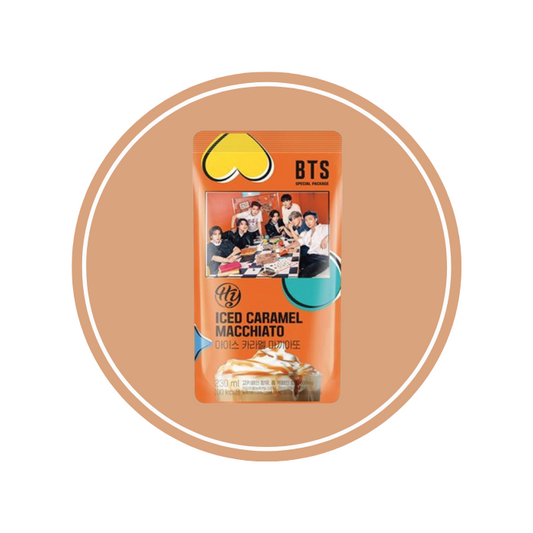 Pouch Drink Café au lait BTS Caramel Macchiato 230ml