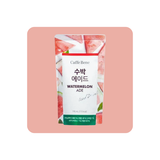 CAFFE BENE Pouch Drink saveur pastèque 190 ml🍉