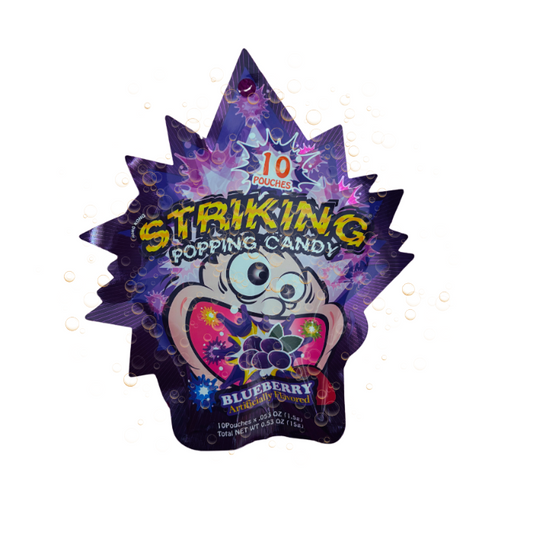 Striking Popping Candy - Goût Myrtille 15g 🫐