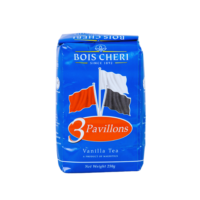 Thé Noir à la Vanille Bois Chéri « 3 Pavillons » 250 g