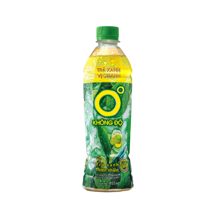 Trà xanh Không Độ - 455 ml