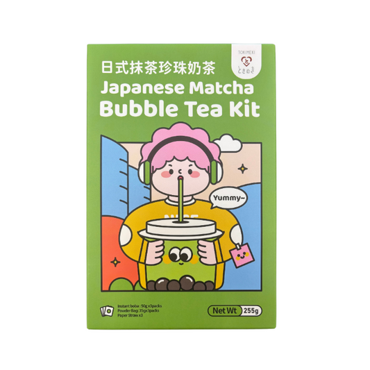 Pack DIY Japanese Matcha Bubble Tea Kit – 255g